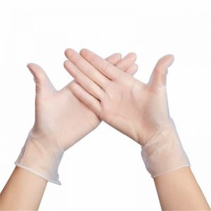 Vinyl Gloves - Disposable (Latex-free)(Transparent)(50 pairs)