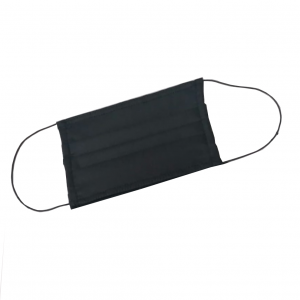 Reusable 3Ply Cloth Face Mask (Cotton) | Black